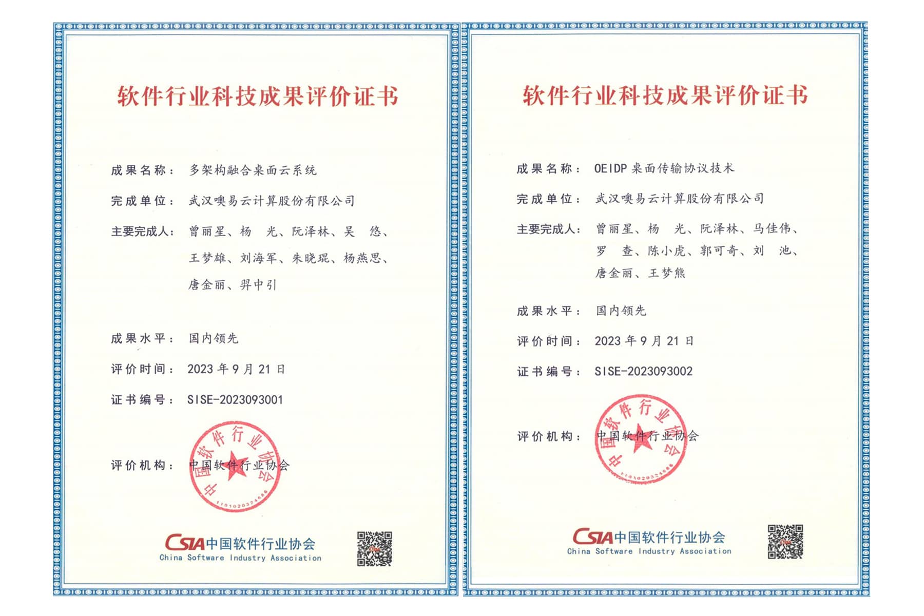 2项院士团队科技成果评价